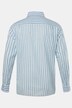 Boston Park skjorte i hørlook, lange ærmer, striber, Kent-krave, Comfort Fit, op til str. 8 XL