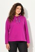 Stand-Up Collar Long Sleeve Sweatshirt