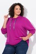 Stand-Up Collar Long Sleeve Sweatshirt