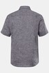 Košile Boston Park, lněná směs, krátké rukávy, pruhy, Kent límeček, Comfort střih, do 8XL