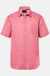 Košile Boston Park, lněná směs, krátké rukávy, pruhy, Kent límeček, Comfort střih, do 8XL