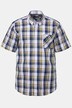 Boston Park ternet skjorte, kortærmet, button-down krave, comfort fit, op til str. 8 XL