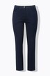 Jeans modello Sarah con pallini, taglio aderente e gamba conica