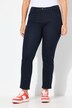 Jeans modello Sarah con pallini, taglio aderente e gamba conica
