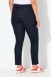 Jeans modello Sarah con pallini, taglio aderente e gamba conica