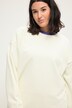 Sweat-shirt oversized avec gaufrage au dos et manches longues ballon