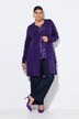Lang vest, open model, V-hals