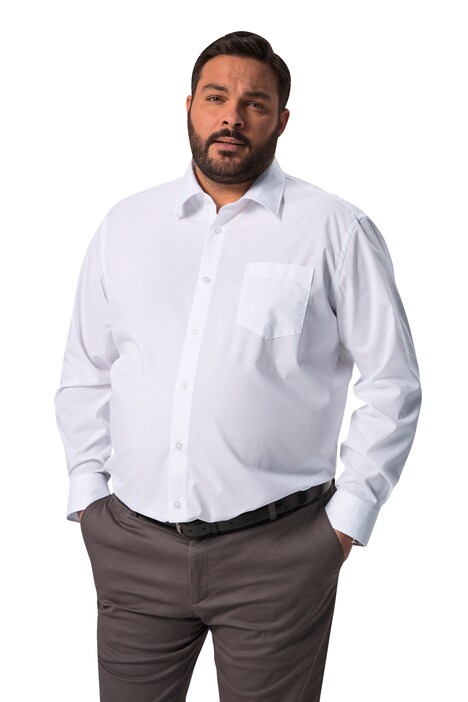 Business košile Men+, dlouhé rukávy, EasyCare, Kent límeček, Comfort střih, do 8XL