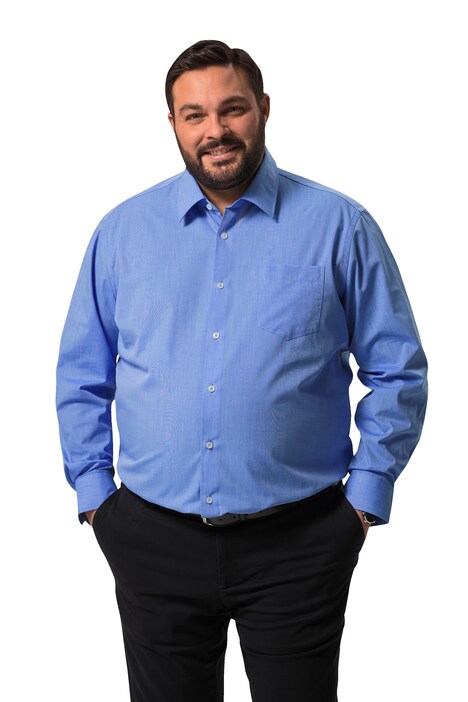 Business košile Men+, dlouhé rukávy, EasyCare, Kent límeček, Comfort střih, do 8XL