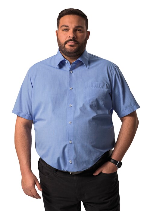 Business košile Men+, krátké rukávy, EasyCare, Kent límeček, Comfort střih, do 8XL