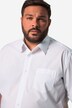 Men+ business-skjorte, halvermet, EasyCare, Vario-krage, Comfort Fit, opptil 8 XL