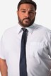 Men+ business-skjorte, halvermet, EasyCare, Vario-krage, Comfort Fit, opptil 8 XL