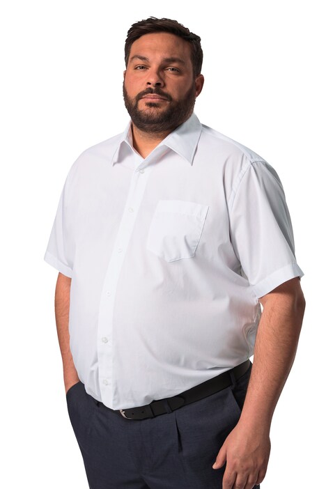 Business košile Men+, krátké rukávy, EasyCare, Vario límeček, Comfort střih, do 8XL