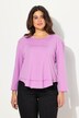 Shirt, gelaagde look, ronde hals, lange mouwen