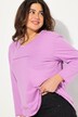 Shirt, gelaagde look, ronde hals, lange mouwen