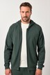 JP AWARE loungewear hættejakke, bæredygtighed, GOTS-certificeret økologisk bomuld, op til str. 8XL
