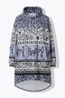 Sudadera con capucha, rayas estampadas, capucha, manga larga