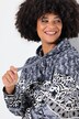 Sudadera con capucha, rayas estampadas, capucha, manga larga