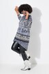 Sudadera con capucha, rayas estampadas, capucha, manga larga