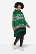 Sudadera con capucha, rayas estampadas, capucha, manga larga