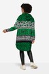 Sudadera con capucha, rayas estampadas, capucha, manga larga