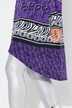 Sudadera con capucha, rayas estampadas, capucha, manga larga