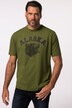 JP 1880 T-shirt, korte ærmer, brystprint, op til 8XL