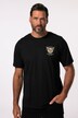 JP 1880 T-shirt, kortærmet, stort print, op til 8XL