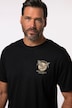 JP 1880 T-shirt, kortærmet, stort print, op til 8XL