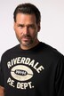 JP 1880 T-Shirt Bauchfit, Halbarm, Badges, XXL bis 8 XL