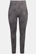 Legging, leopatroon, smalle pijpen, mesh-zoom