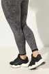 Legging, leopatroon, smalle pijpen, mesh-zoom
