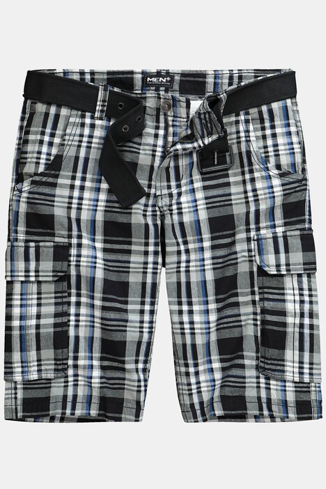 Boston Park bermudas cargo, cuadros, hasta la talla 74