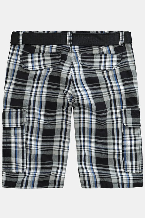 Boston Park bermudas cargo, cuadros, hasta la talla 74
