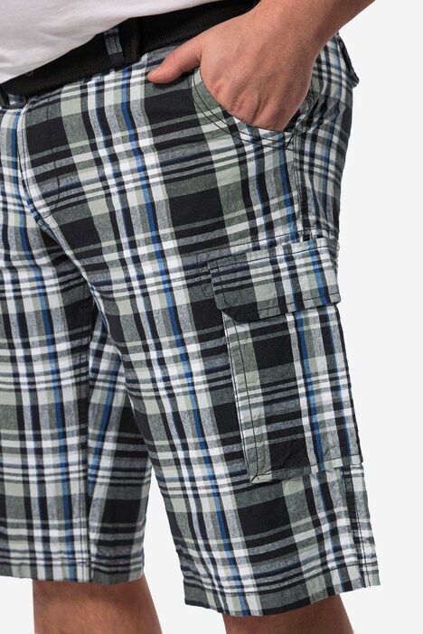 Boston Park bermudas cargo, cuadros, hasta la talla 74