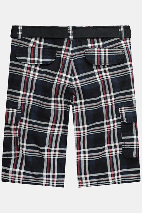 Boston Park bermudas cargo, cuadros, hasta la talla 74