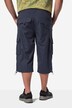 Men+ 3/4-cargo-buker, ribtop, delelastisk linning, op til str. 72