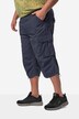 Men+ 3/4-cargo-buker, ribtop, delelastisk linning, op til str. 72