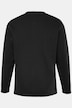 JP 1880 henley, lange mouwen, piqué, tot 8XL