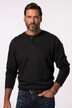 JP 1880 henley, lange mouwen, piqué, tot 8XL