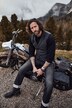 JP 1880 Jeanshemd, Langarm, Stehkragen, Modern Fit, bis 8 XL