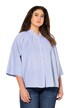 Halenka, ozdobné sklady, oversize, výstřih do V, netopýří rukávy