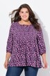 Floral Smocked Bodice Blouse