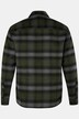 JP AWARE overshirt, ternet flannel, genbrugsmaterialer, op til 7XL