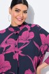 Floral 3/4 Sleeve Tunic Dress