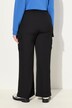 Pantaloncini con tasche in stile cargo, gamba dal taglio dritto e cintura elastica