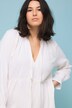 Muslin Long Sleeve Mini Dress