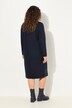 Sweatjurk, ronde hals, decoratieve band, lange mouwen, zakken