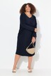 Sweatjurk, ronde hals, decoratieve band, lange mouwen, zakken
