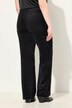 Pantaloni eleganti modello Mary in velluto a coste con gamba ampia e cintura comfort